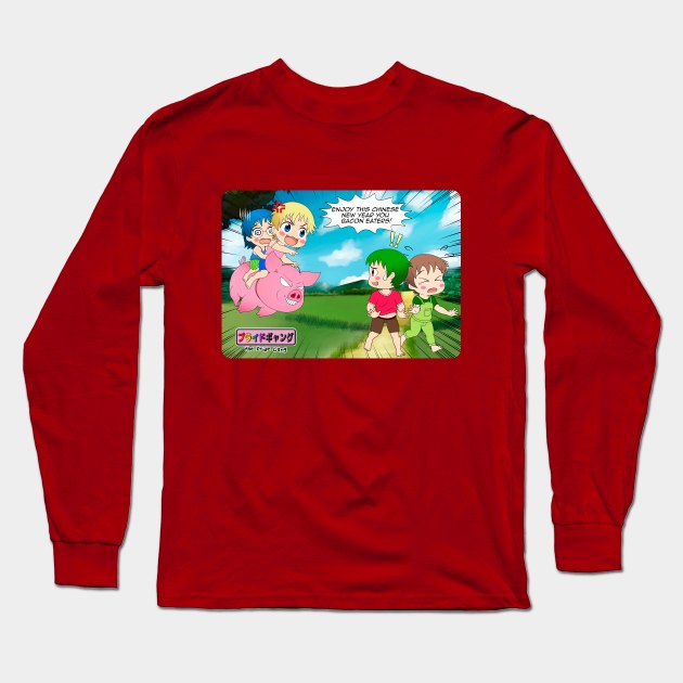 Pride Gang - Chinese Year Long Sleeve T-Shirt by firefawx